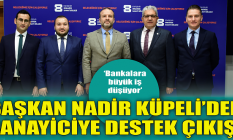 Başkan Küpeli'den sanayiciye destek çıkışı!