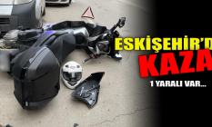 Eskişehir'de kaza: 1 yaralı!