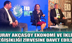 Nuray Akçasoy ekonomi ve iklim değişikliği zirvesinde!