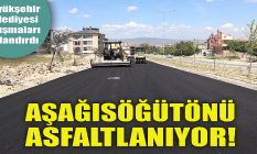 Eskişehir'de Aşağısöğütönü asfaltlanıyor!