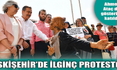 Eskişehir'de ilginç protesto!