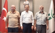 Dernek başkanları Ahmet Ataç'la buluştu