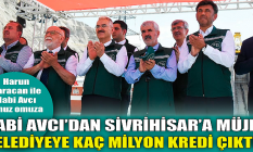 Nabi Avcı'dan Sivrihisar'a milyonlarca liralık müjde!