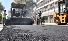 Tepebaşı'nın üstyapı çalışmaları o mahallelerde devam ediyor