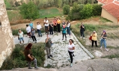 Eskişehir'de fotoğrafçılar uygarlık kalıntılarını inceledi
