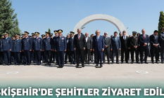 Eskişehir'de şehitler ziyaret edildi