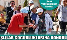 Yaşlılar çocukluklarına döndüler