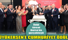 Yılmaz Büyükerşen'e Cumhuriyet ödülü!