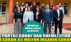 AK Partili Günay'dan ŞÖNİM'de çarpıcı açıklamalar!