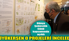Başkan Büyükerşen o projeleri inceledi!