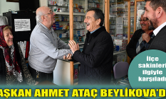 Başkan Ataç Beylikova’da vatandaşlar ile buluştu