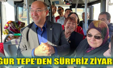 Başkan Uğur Tepe'den sürpriz ziyaret!