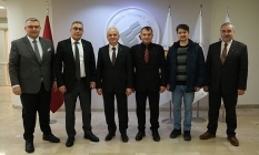 Sendikacılar Metin Güler ile görüştüler