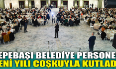 Tepebaşı Belediye personeli yeni yılı coşkuyla kutladı!