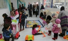 Eskişehir'deki oyuncak kütüphanesi depremzede çocuklara açıldı