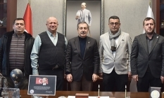 Tepebaşı Ziraat Odası üyeleri Başkan Ataç ile görüştü