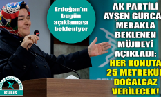 AK Partili Ayşen Gürcan merakla beklenen müjdeyi açıkladı!