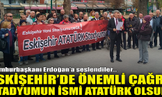 Eskişehir'de stadyumun ismi Atatürk olsun!