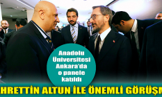 Eskişehir'den Ankara'ya gittiler Fahrettin Altun ile görüştüler