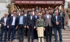 İYİ Parti’nin Eskişehir adayları Hacı Bektaş'a gittiler!