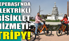 Tepebaşı'nda elektrikli bisiklet hizmet: Tripy!