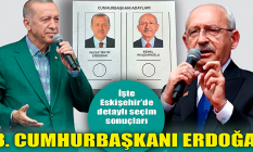 13. Cumhurbaşkanı Erdoğan! İşte Eskişehir sonuçları