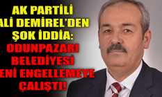 Ali Demirel'den şok iddia: Odunpazarı Belediyesi engellemeye çalıştı!