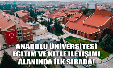 Anadolu Üniversitesi'nden önemli başarı