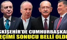 Eskişehir'de cumhurbaşkanlığı seçim sonucu