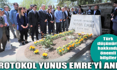 Eskişehir protokolü Yunus Emre'yi andı