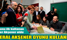 Meral Akşener oyunu kullandı! İşte ilk açıklama