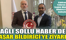 Sağlı Sollu Haber'den İl Sağlık Müdürü Bildirici'ye ziyaret