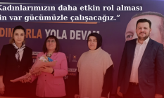 AK Parti Odunpazarı İlçe Kadın Kolları'nda bayrak değişimi
