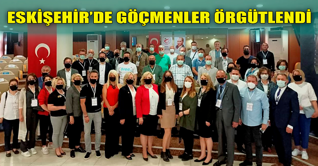 Eskişehir#039;de göçmenler örgütlendi!