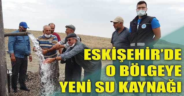 Büyükşehir#039;den o bölgeye yeni su kaynağı