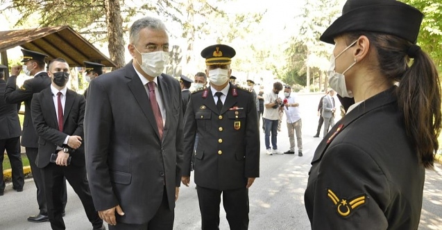 Vali Erol Ayyıldız, Jandarma ile bayramlaştı