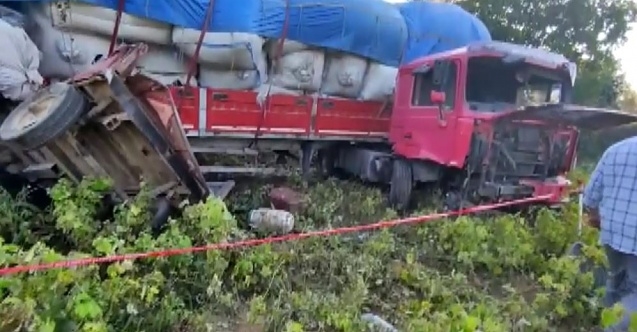 Bursada tır ile traktör çarpıştı: 3 yaralı