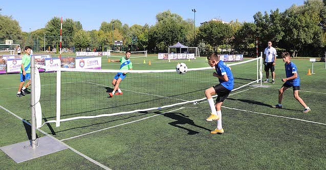 Eskişehir#039;de #039;Ayak Tenisi Turnuvası#039; başladı