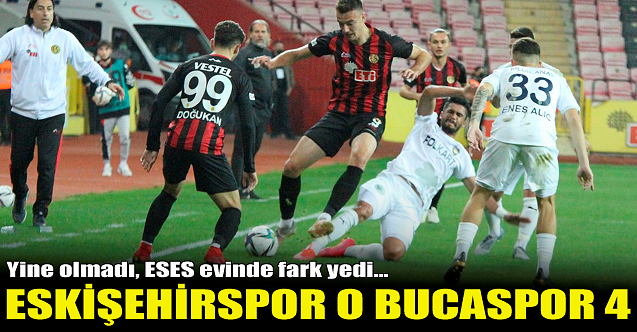 Eskişehirspor kendi evinde fark yedi!