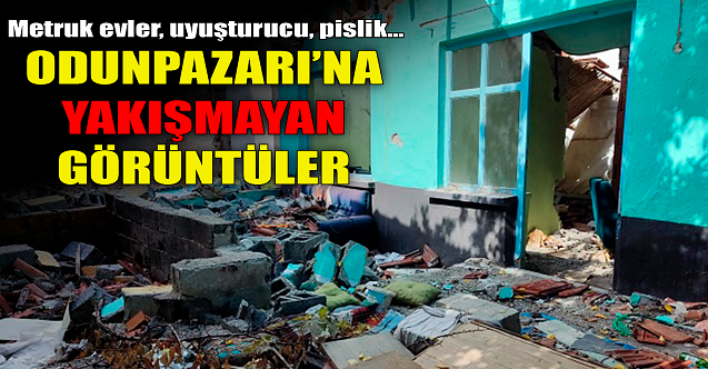 Odunpazarı#039;na yakışmayan görüntüler!
