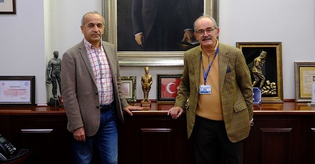 Gazeteci Küçükşahin Başkan Büyükerşen ile görüştü!