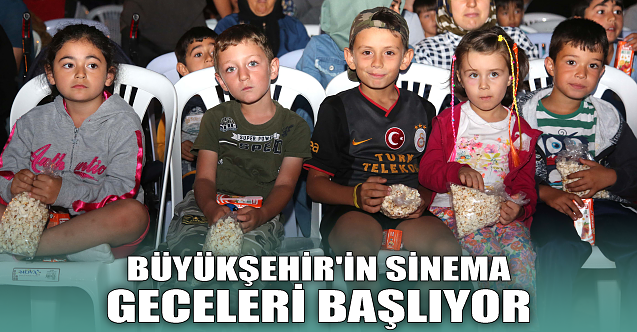 Büyükşehir#039;in sinema geceleri başlıyor