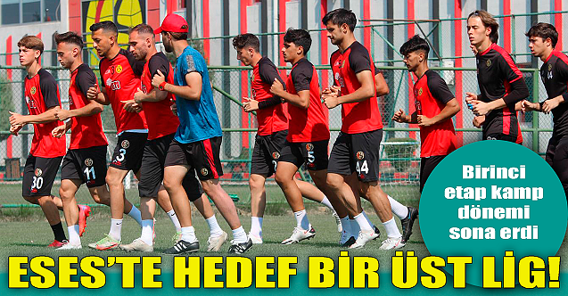Eskişehirspor#039;da hedef bir üst lig!