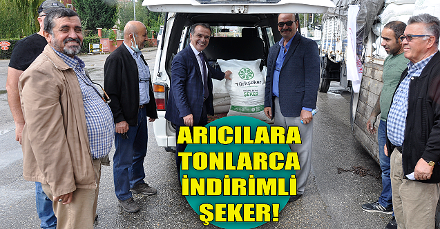 Eskişehir#039;de arıcılara tonlarca indirimli şeker!