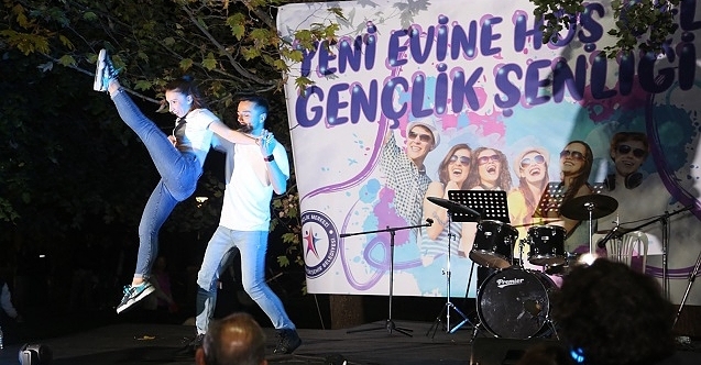 Kanlıkavak Parkında coşkulu gençlik şenliği!