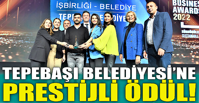 Tepebaşı Belediyesi#039;ne önemli ödül!