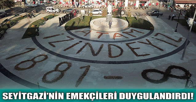 Seyitgazi Belediyesi#039;nin emekçileri duygulandırdı