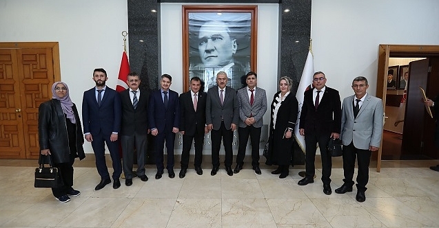 Yeni Sendika heyeti Vali Ayyıldız ile görüştü
