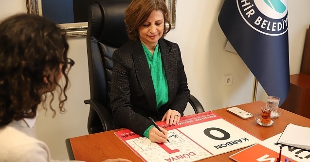 İklim krizine karşı bir imza da Ayşe Ünlüceden