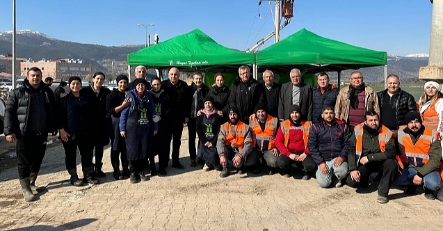 Başkan Ataç CHP heyetiyle deprem bölgesinde incelemelere katıldı